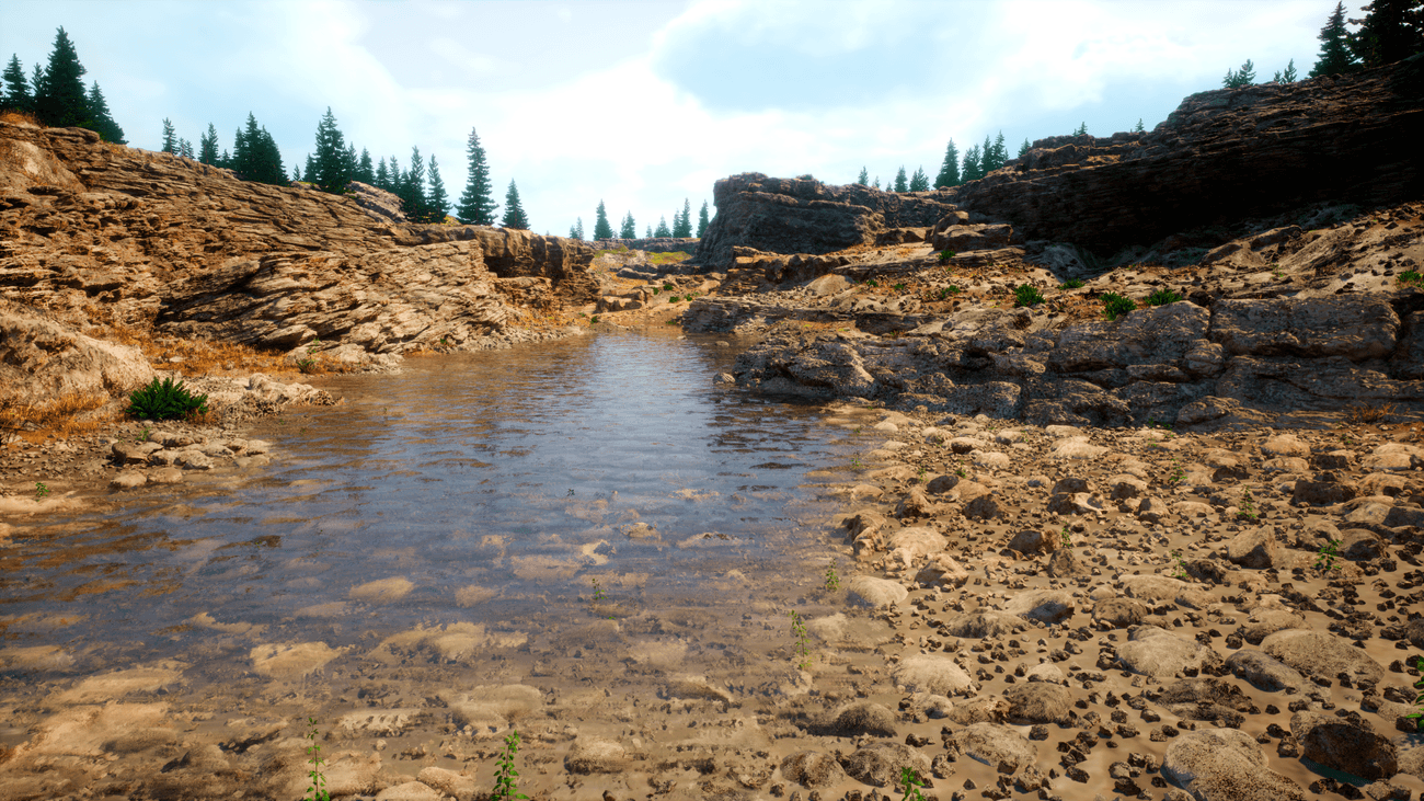 A pond on Solace