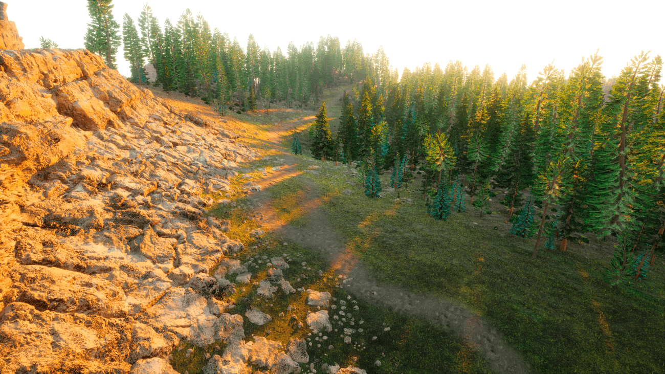 Hiking trails in Solace