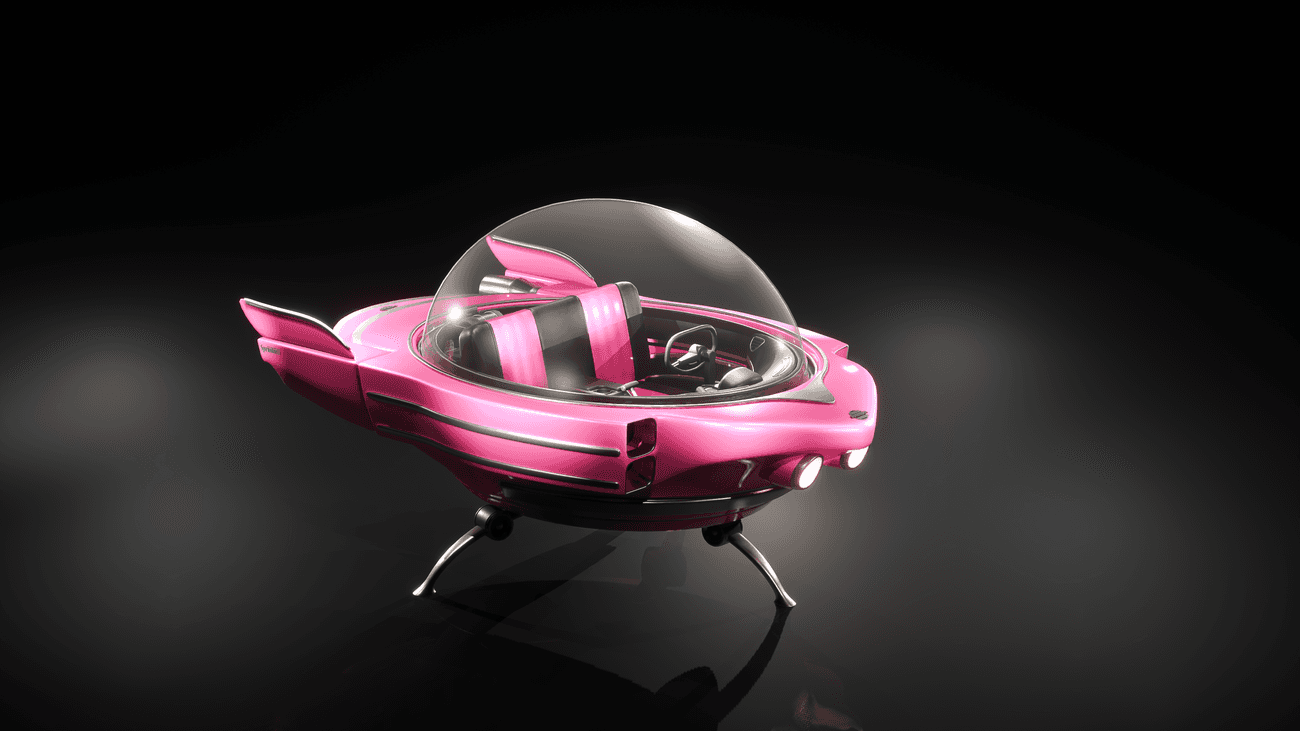 Rockabilly Pink Mythic Bubblejett Sprinter