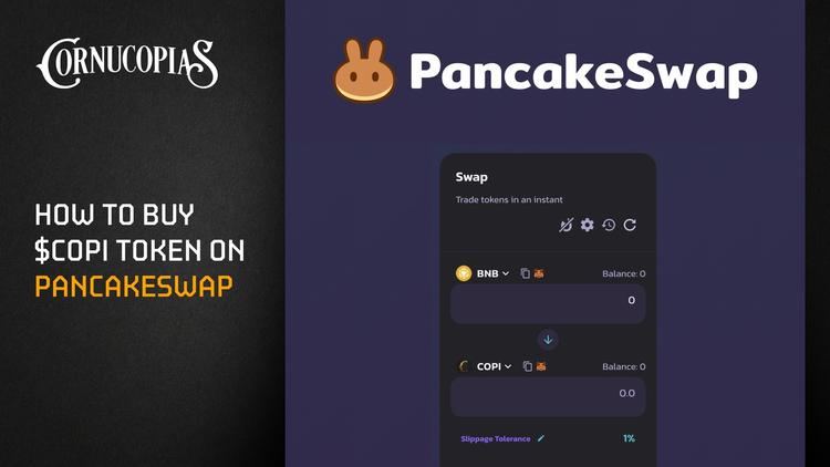 Cover Image for Buying COPI tokens on Pancakeswap